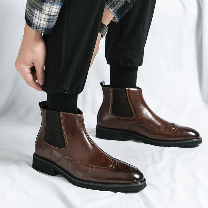 Dwight | Kunstleren Chelsea Boots