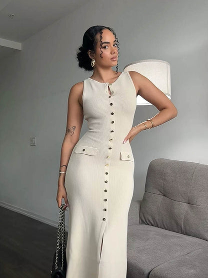 Charlotte | Maxi jurk van georgette