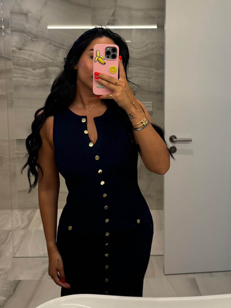 Charlotte | Maxi jurk van georgette