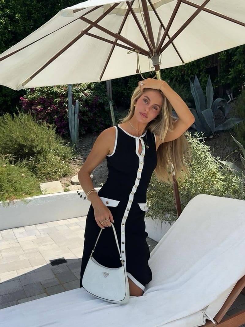 Charlotte | Maxi jurk van georgette