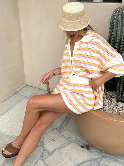 Norie | Gestreept Zomersetje