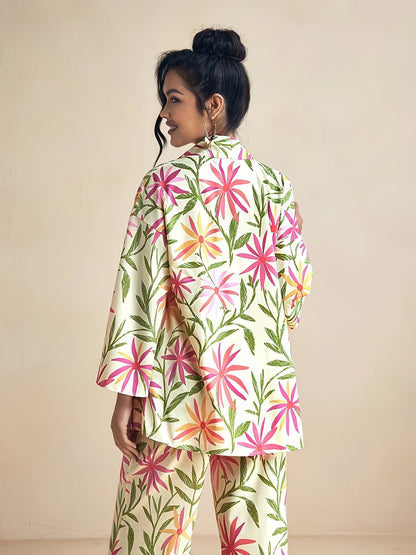 Lana | Tropisch Bloemenprint Casual Set