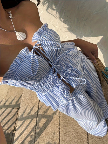 Sophie | Elegante Gestreepte Damespak