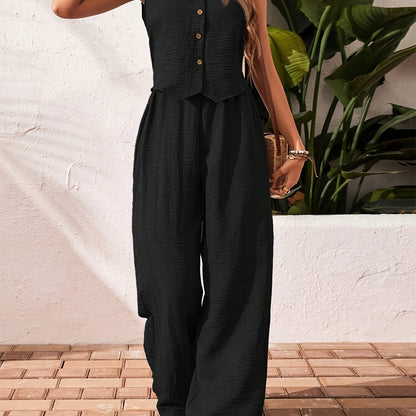Sophie | Stijlvolle Mouwloze Jumpsuit