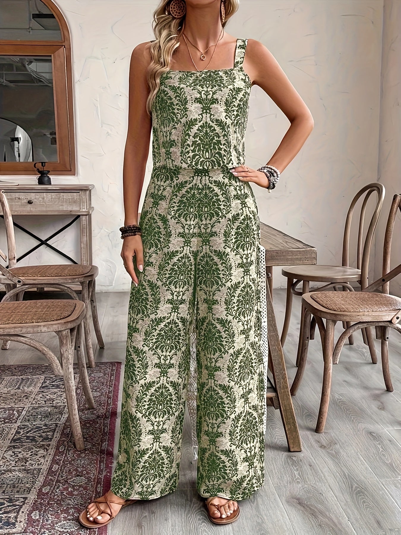 Sophie | Chic Tanktop met Ruime Broek