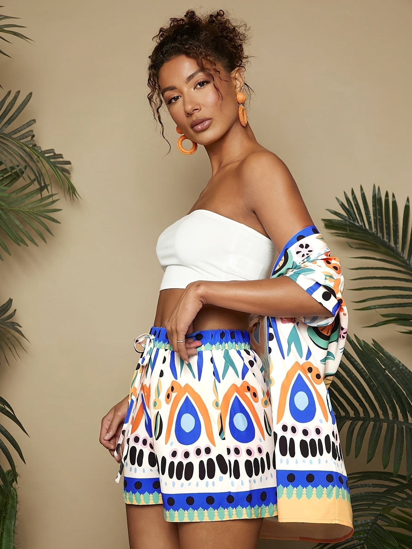 Luna | Chic Floral Print Set