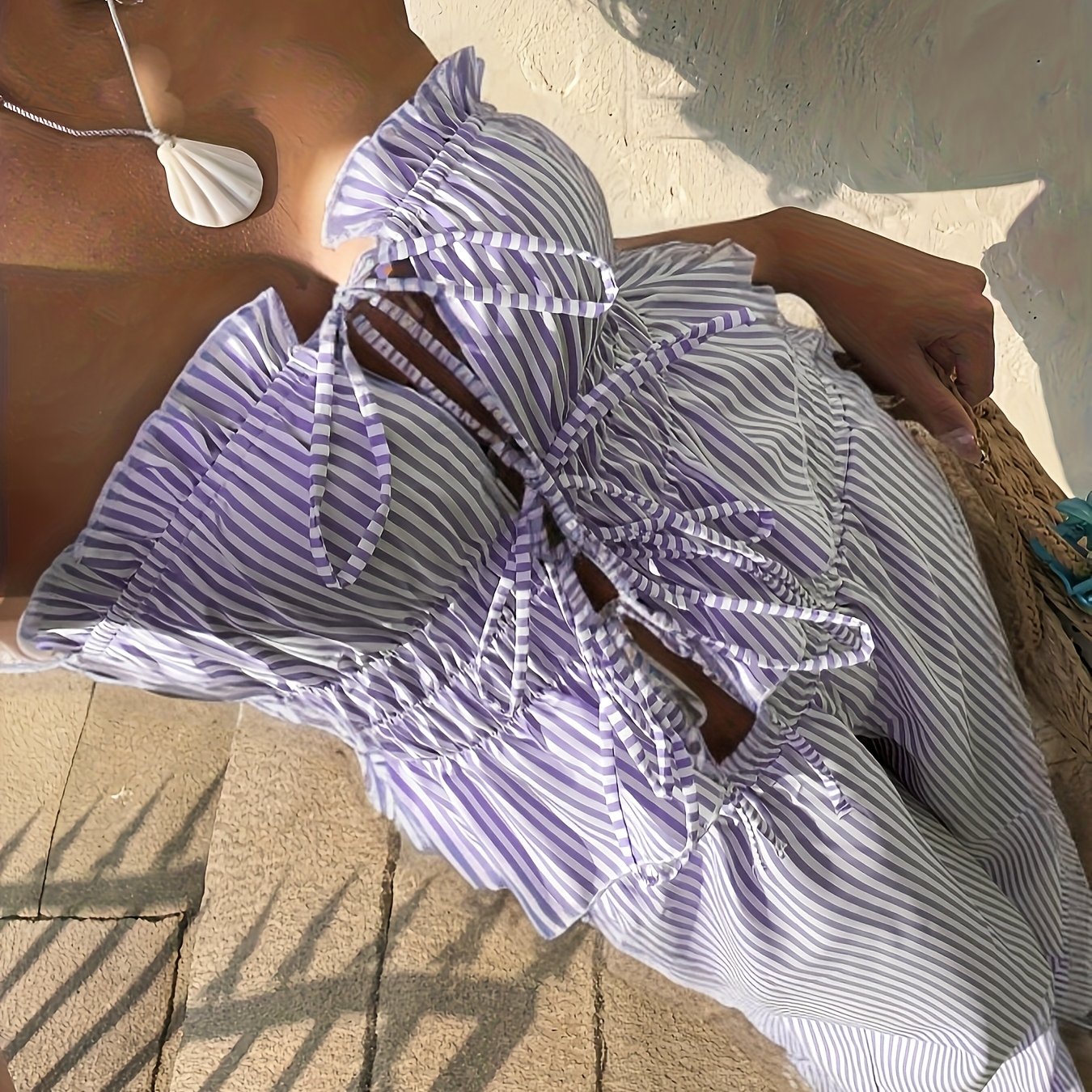 Sophie | Elegante Gestreepte Damespak