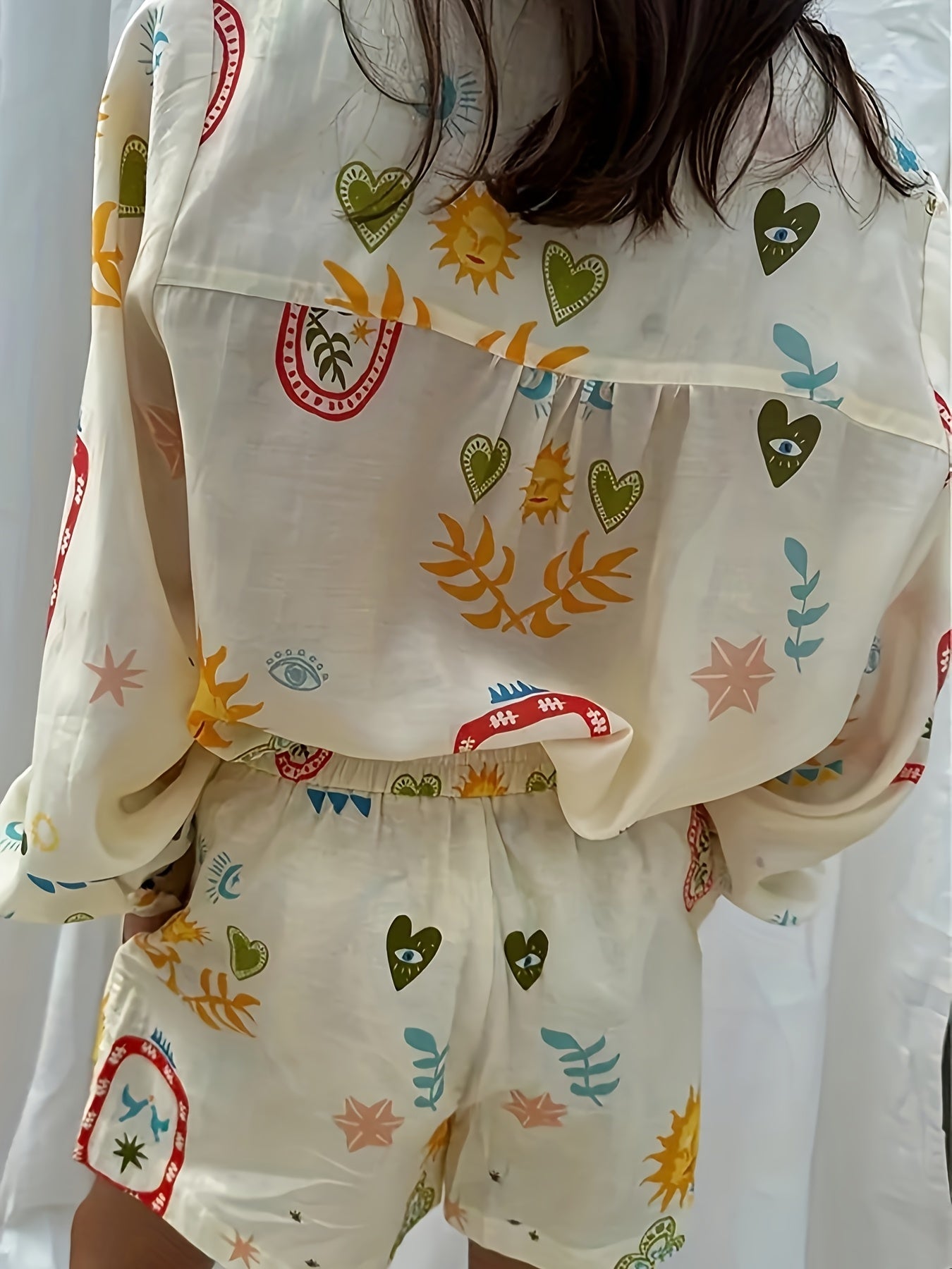 Livia | Chic Printed Long Sleeve Set