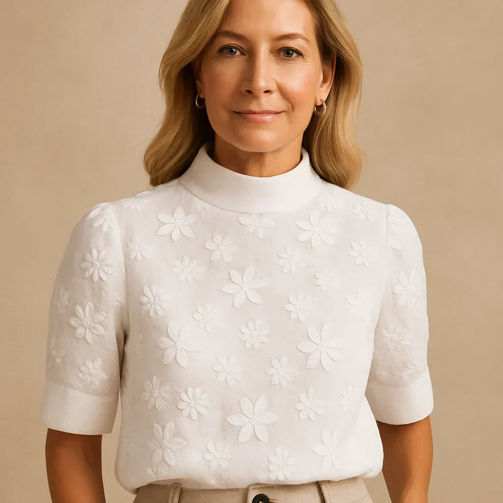 Giorgia | Elegante Blouse met Bloemenprint