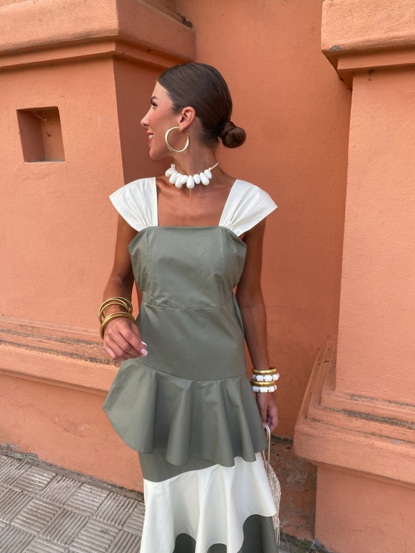 Sofina | Elegante Jurk met Ruches